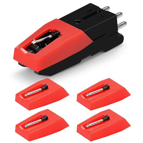 Record Player Cartridge with Stylus Replacement Set – Universal Turntable Needle
