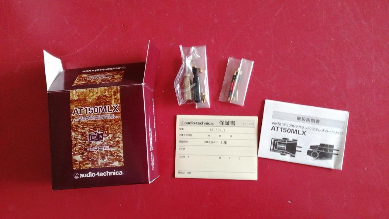 Audio-Technica AT150MLX VM Phono Cartridge MicroLine Stylus Unused Japan