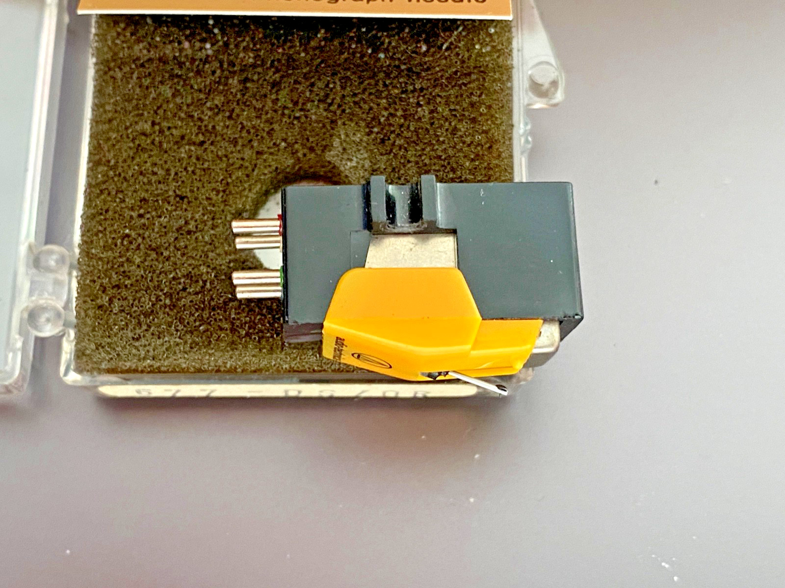 Vintage Audio Technica AT11 AT-11 Cartridge with NOS ORIGINAL Stylus (Tonar)