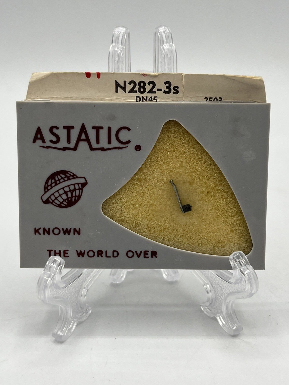 VTG Record Player Needle Stylus Astatic N282-3s OEM Part For Cartridge DN45 78rp