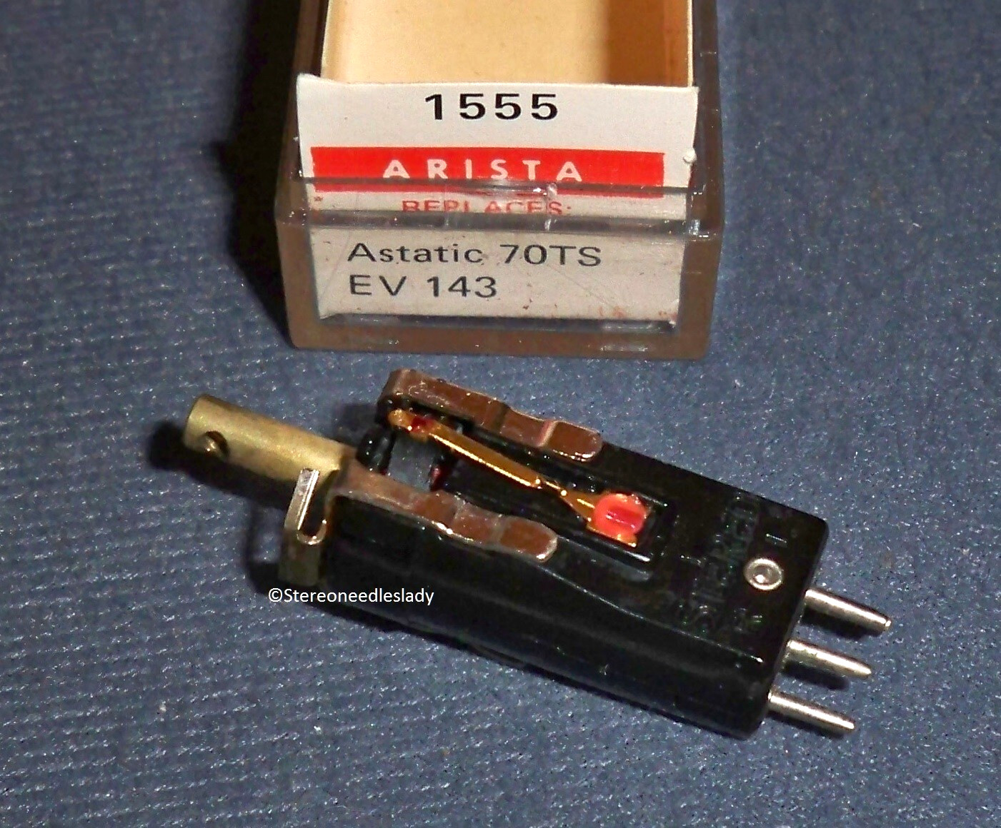 Arista for EV 143 for Astatic 70ts CARTRIDGE NEEDLE for Ronette TO-400-222