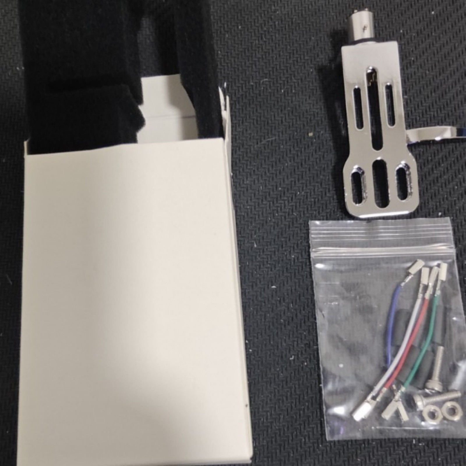 Turntable Headshell Titanium Alloy for AT3600L with 4 Wire Leads