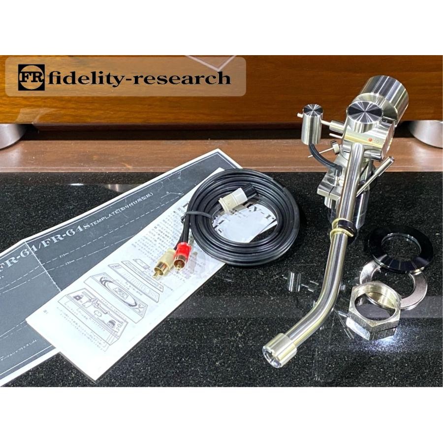 DDP Fidelity Research FR-64S Stainless Tonearm Phono Cable Template Ex5+ JP