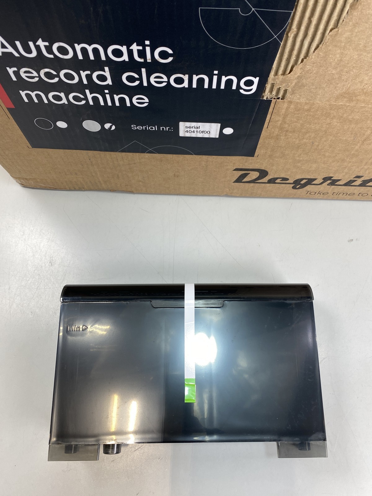 Degritter Mark II Record Cleaning Machine – Silver