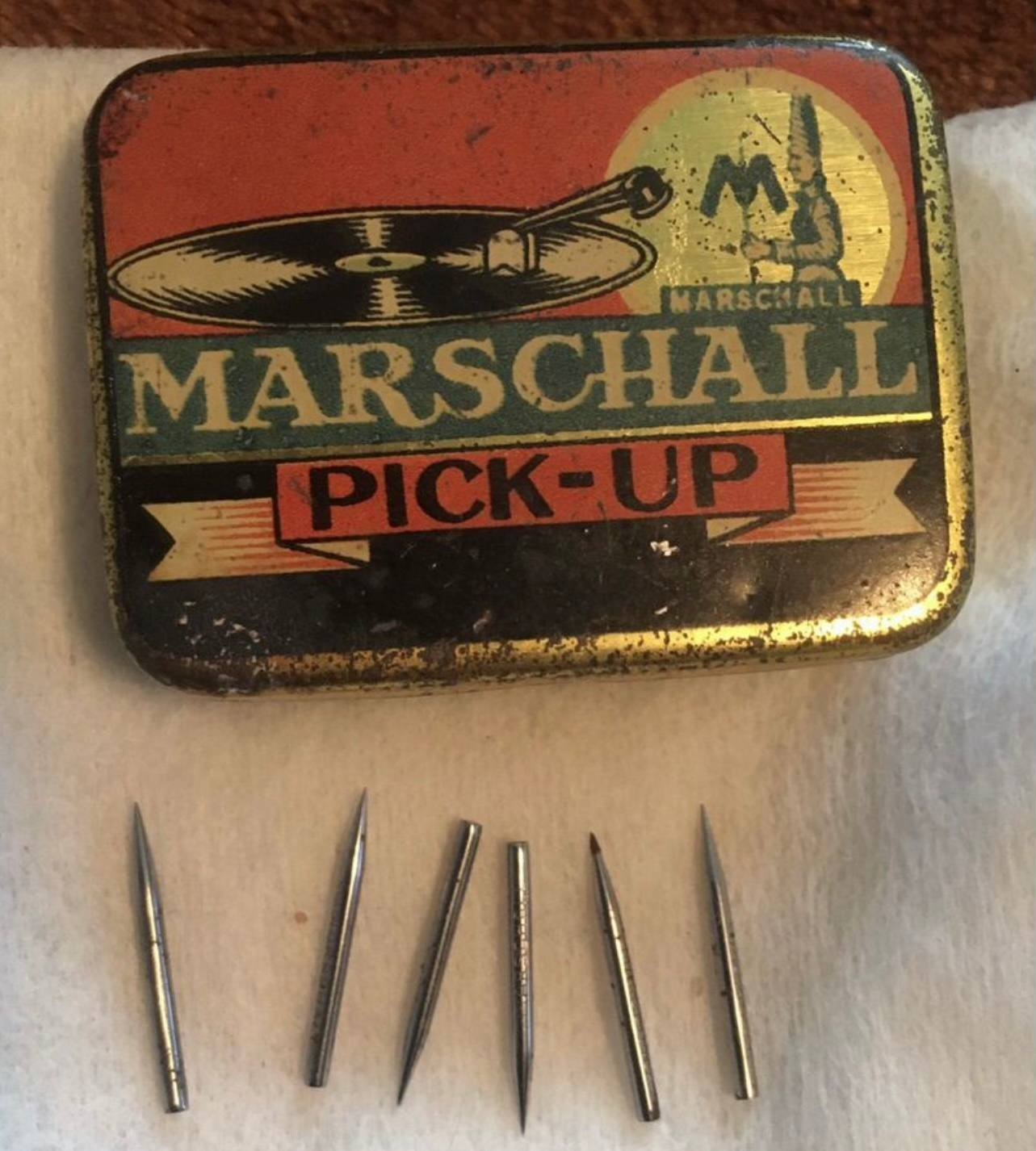 Marschall Germany Gramophone Needle 0,6″ Steel Stylus for Phonograph / Record