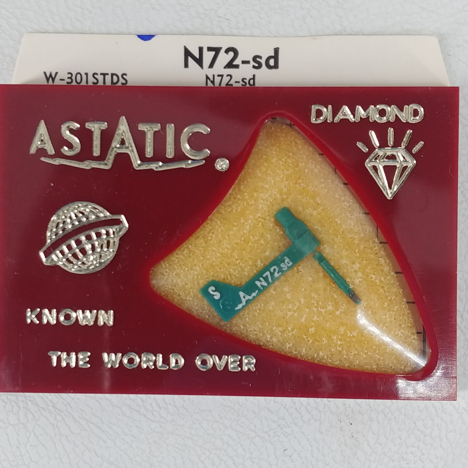 Lot of 7 Various Astatic Record LP Needles N62-sd N72-sd N752-sd N880-sd N883-sd