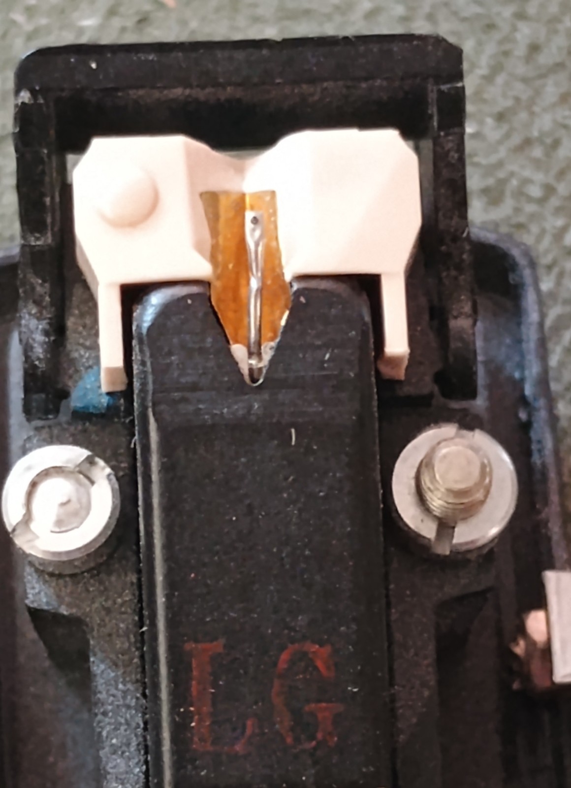 Pioneer PP-303 Headshell with Shure m75mg Head and Generic NOS Tip