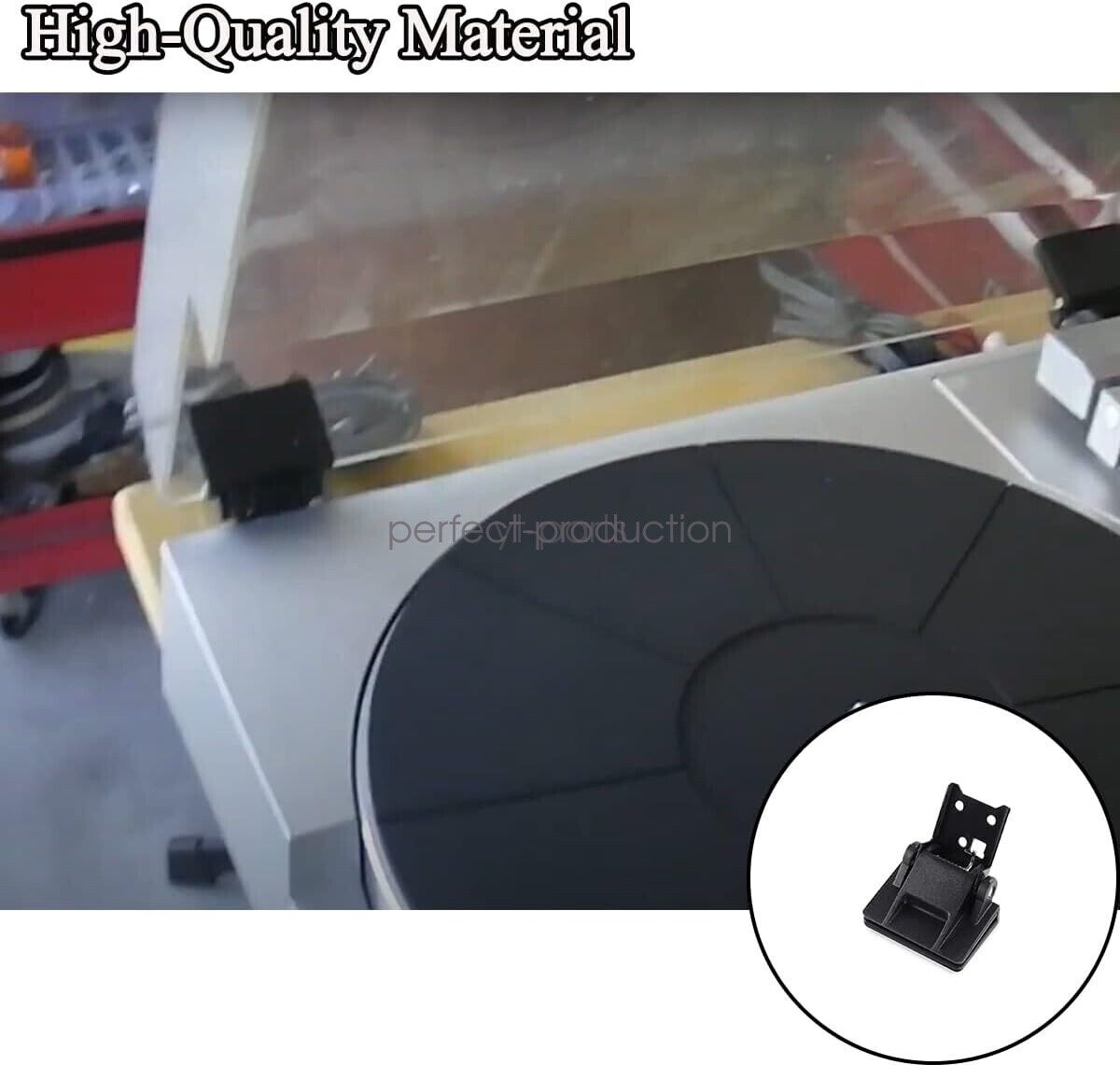 Turntable Parts – Dust Cover Hinge (1) See description for fit list