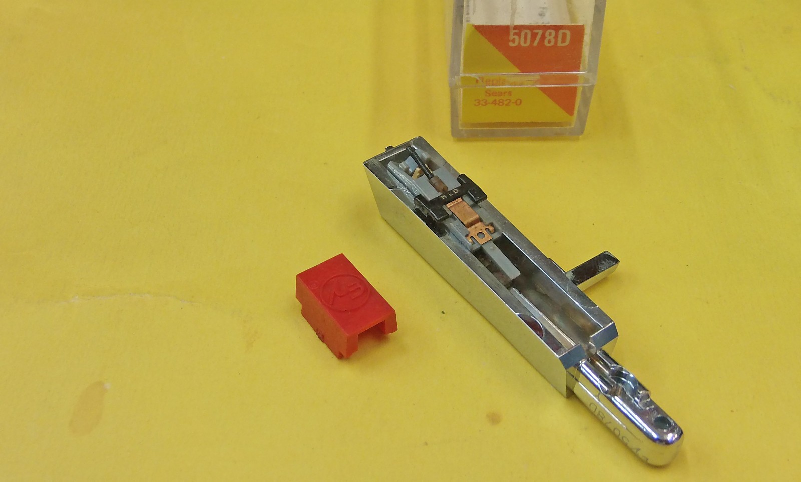 PHONOGRAPH RECORD NEEDLE CARTRIDGE EV 5078D SEARS 33-482-0