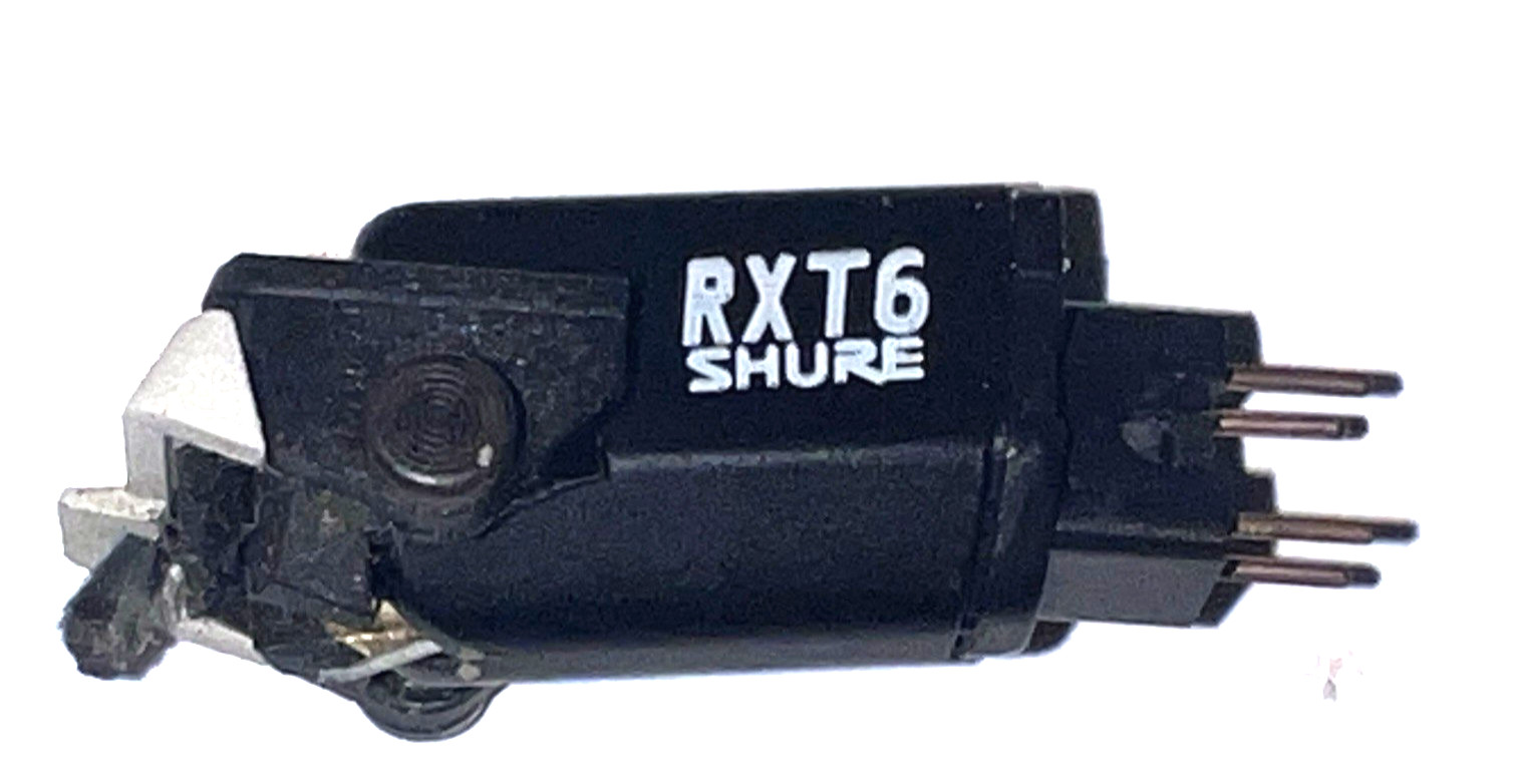 REALISTIC-SHURE MODEL RXT6. TURNTABLE PHONO CARTRIDGE AND STYLUS. WORKS!