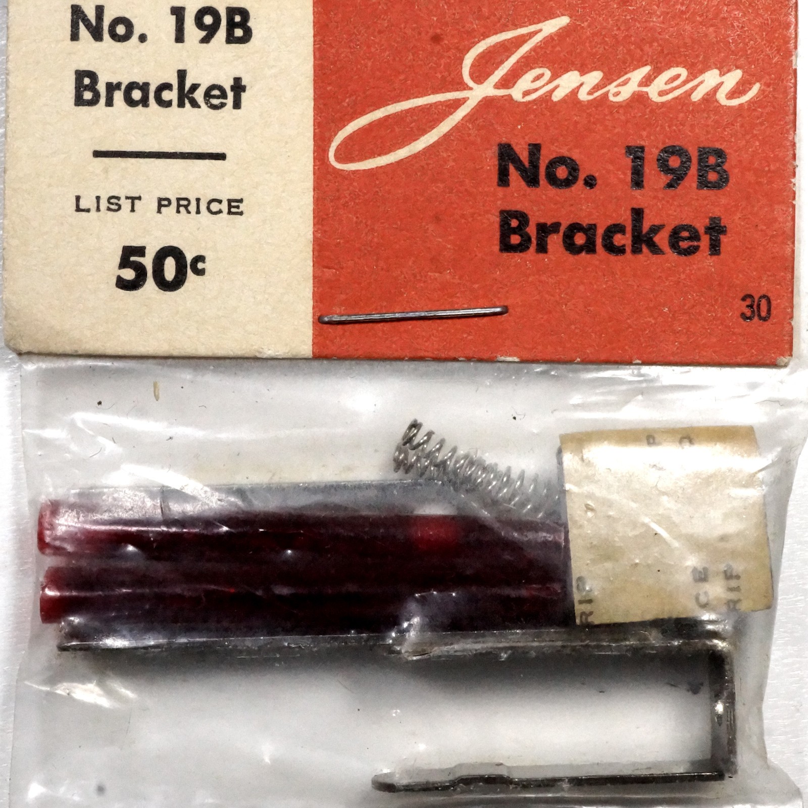 NOS JENSEN 19B H Cartridge Mount Webster C2 C11 C12 Astatic 407 Electro Voice 73