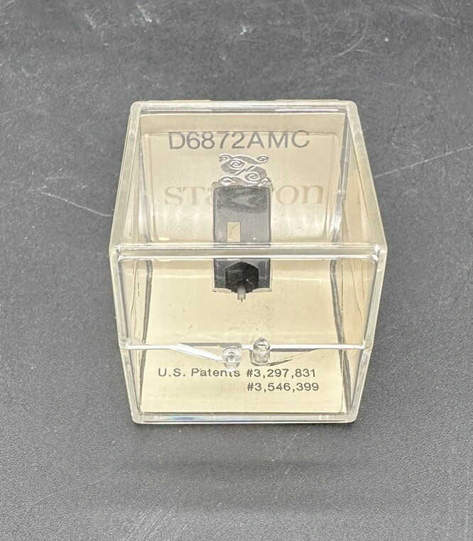 NOS Stanton Stylus D6872AMC New Old Stock Sealed Original Plastic Box