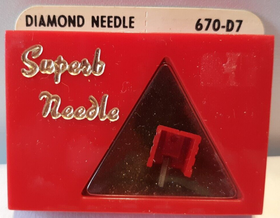Pfanstiehl Superb diamond record needle 670-D7 replaces Sony ND125P