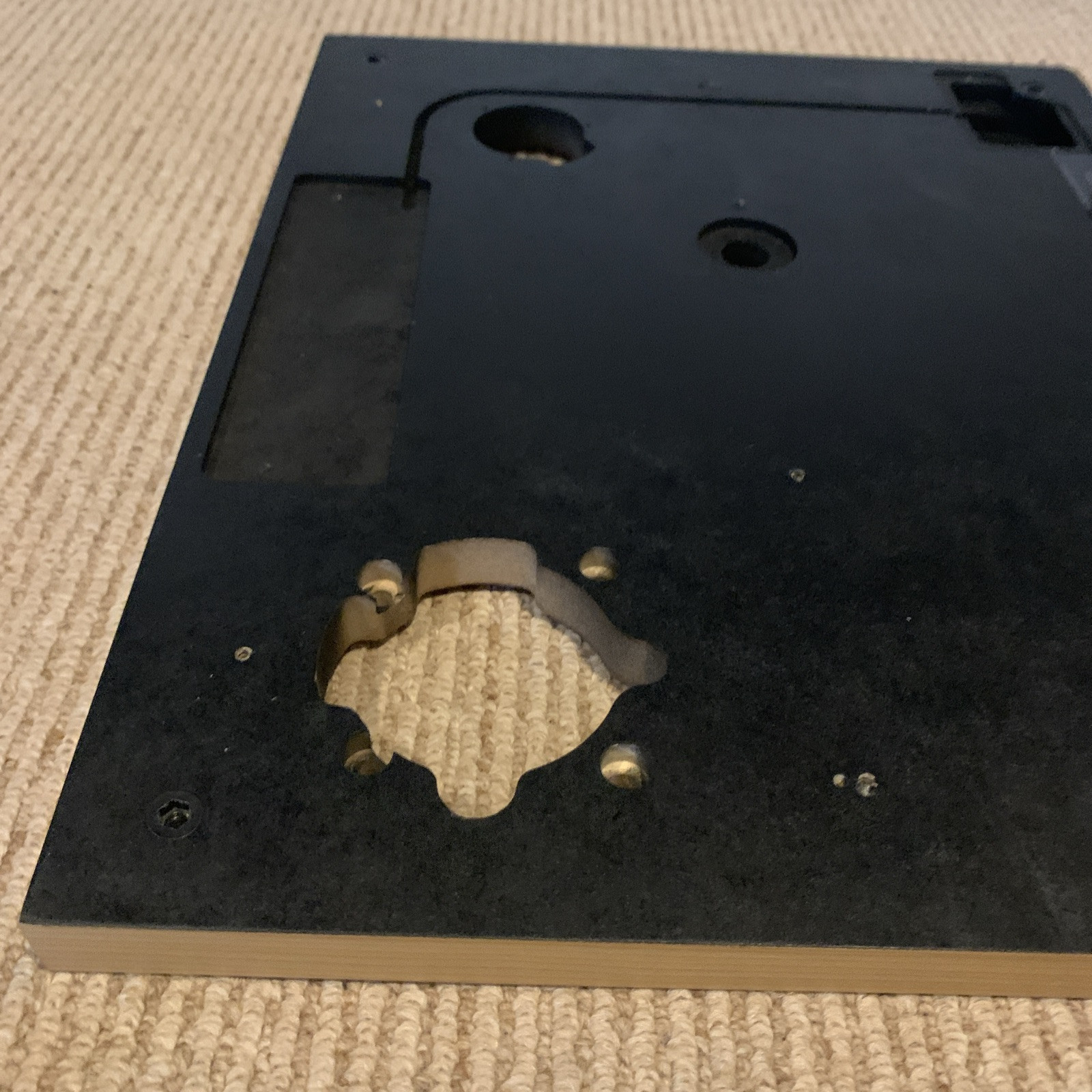 Plinth for Audio-Technica AT-LPW30TK Manual Belt Drive Turntable Replacement