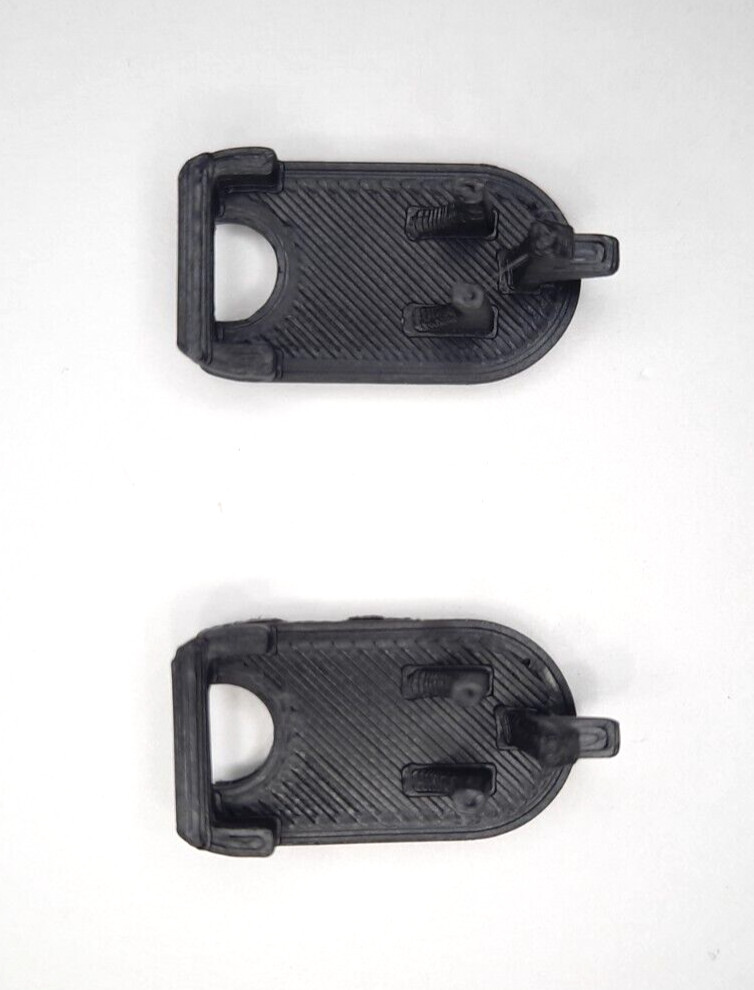 Numark PT-01 3D Printed Battery Cover and 2 Pack of Tonearm Clip