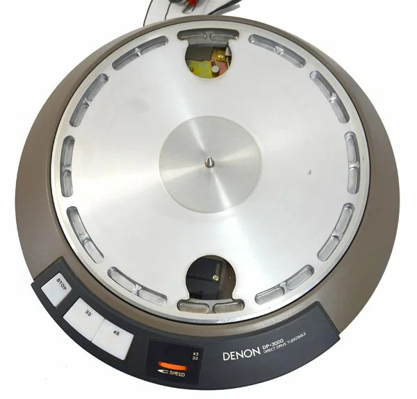 DDP DENON DP-3000 Direct Drive Turntable Motor Unit Tested Working Vintage JDM