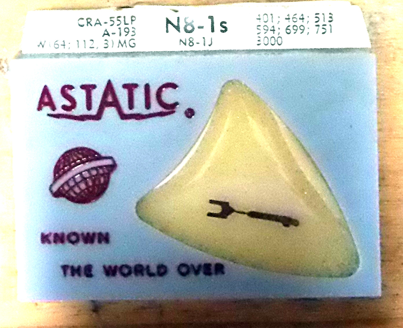 NOS IN BOX REPLACEMENT NEEDLE FOR GE Show N Tell RECORD PLAYER VIEWER