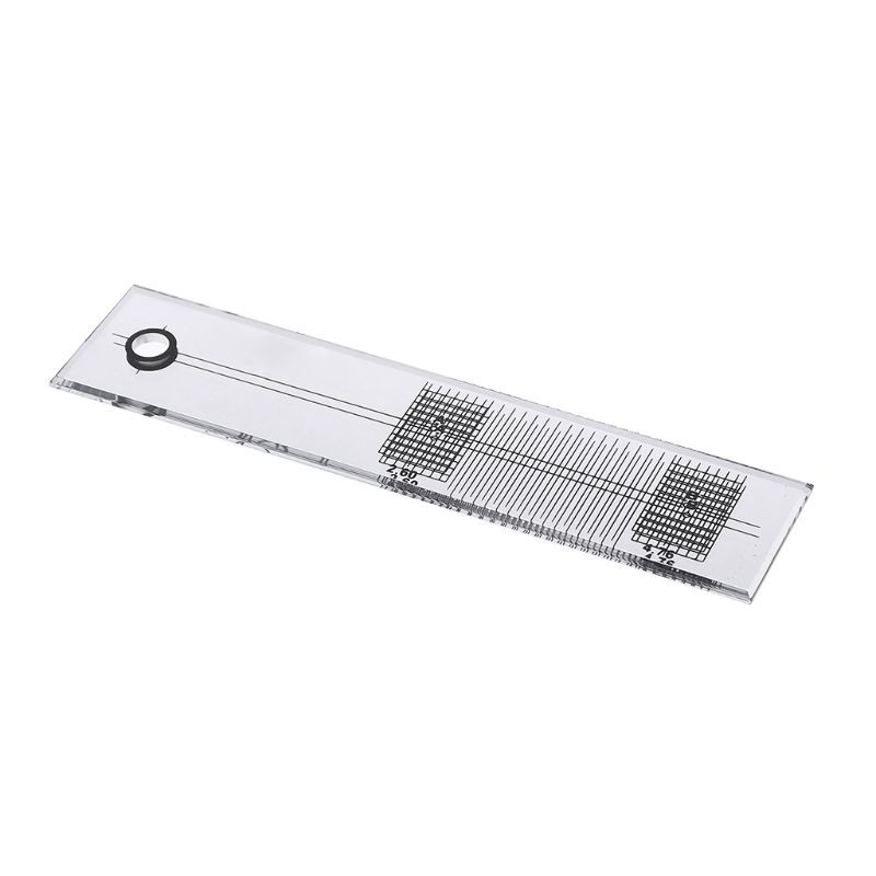 Pickup Calibration Distance Gauge Protractor Record Vinyl Phono Cartridge Stylus