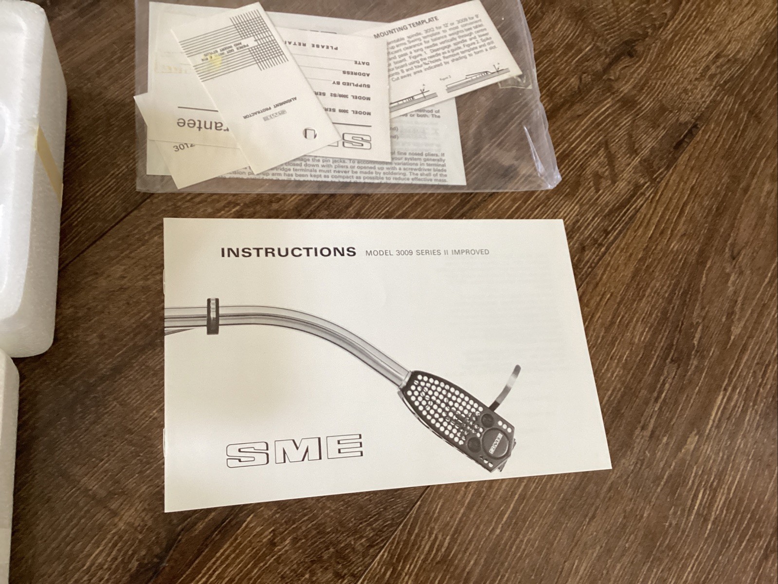 NOS NEW IN BOX SME 3009 S2 Improved Static Balanced Turn Table Tonearm Arm