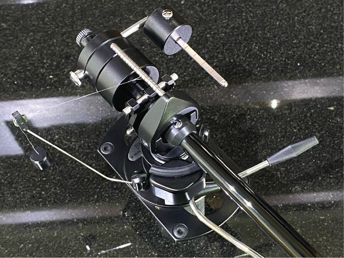 SME 3010-R Black Tonearm Rare w/ Headshell Main Weight Tested Japan GS03 2.0