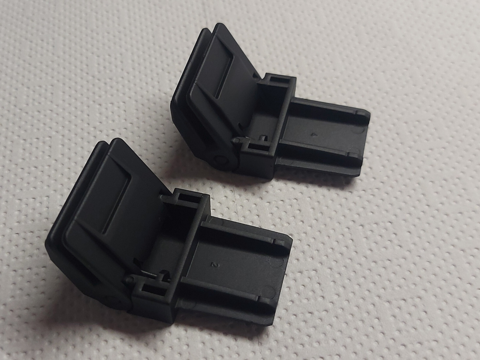 2x hinges hinges hood cover new – thorens td-158 td 158