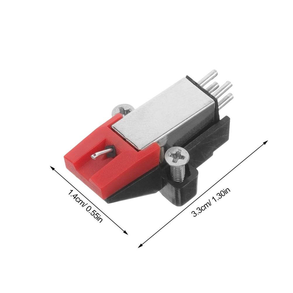 Durable ABS Metal Stylus Attachment for Turntable Record Player Home Use