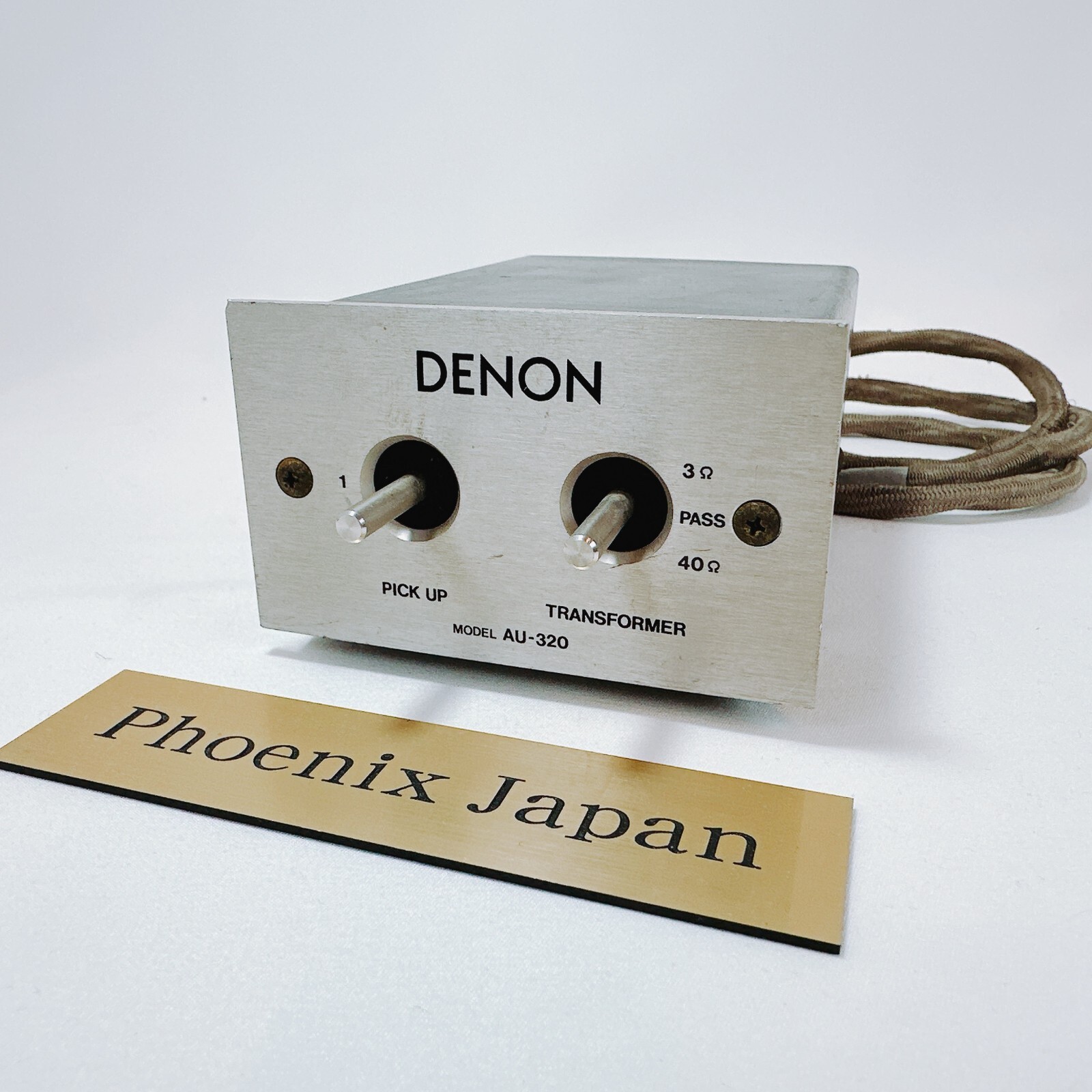 Denon AU-320 MC step-up transformer Used japan