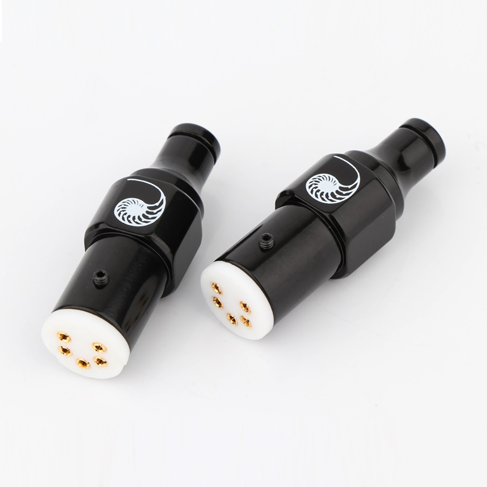 16mm Turntable 5 Pin DIN Female Plug Tonearm Connector LP Female Jack Adapter
