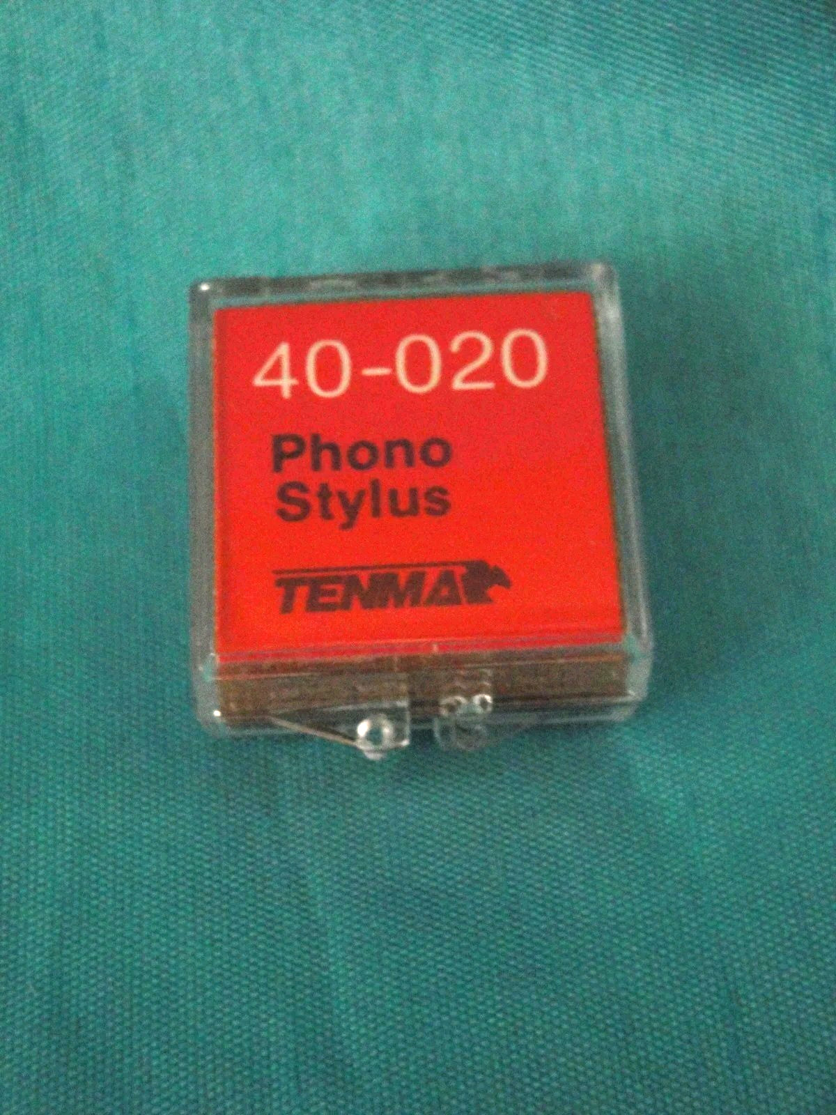 New Tenmar 40-020 Diamond Needle Stylus New White NOS