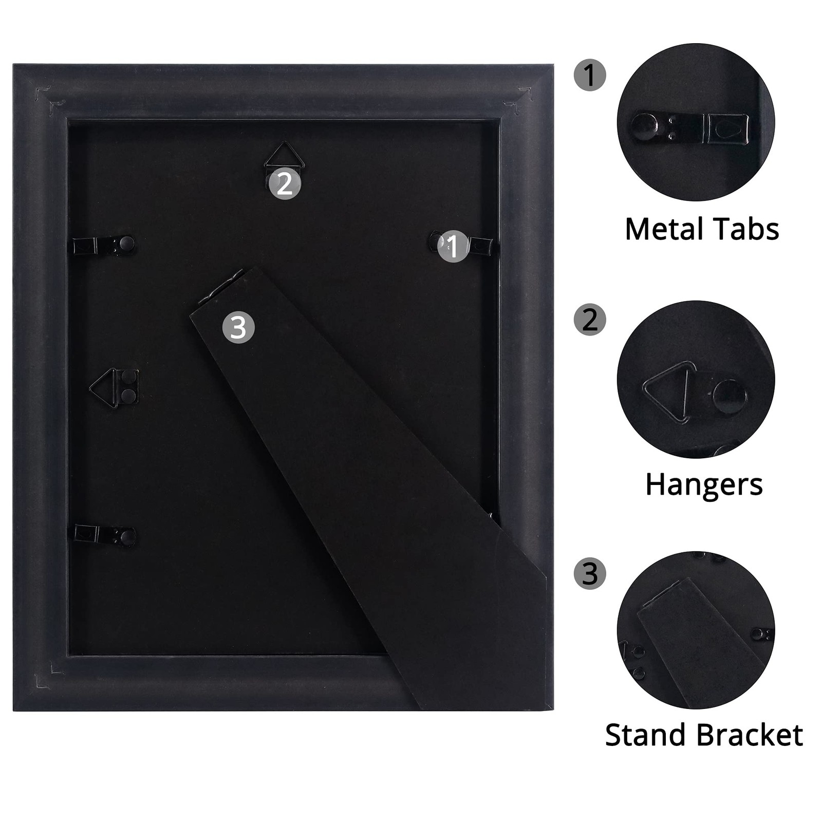 8×10 Picture Frames, 8×10, 2-Pack With Gold Beads Father’s Day Gift for Dad