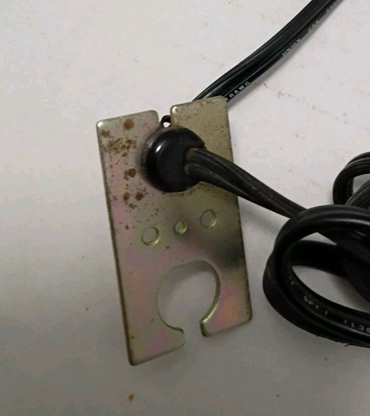 JVC Genuine OEM Power Cord, Stopper & Bracket JVC Belt Drive Turntable AL-A95BK