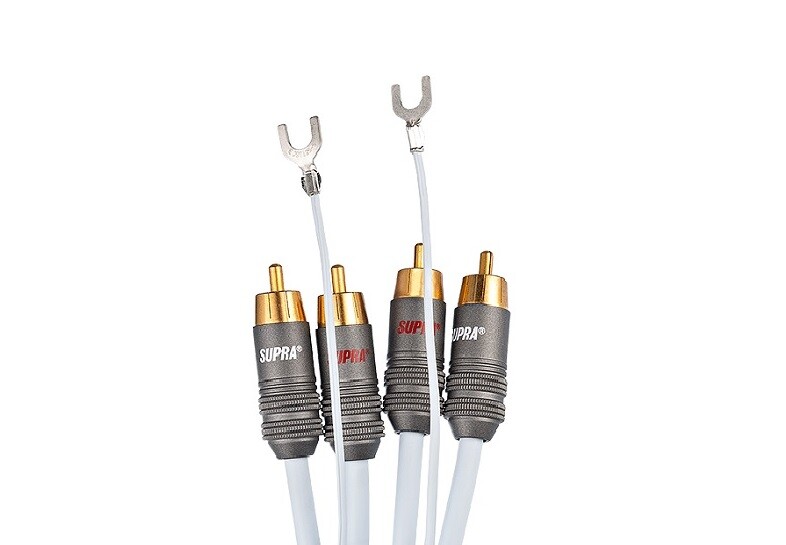 SUPRA PHONO CABLE PHONO 2RCA (1.0m) AUDIO PARTS