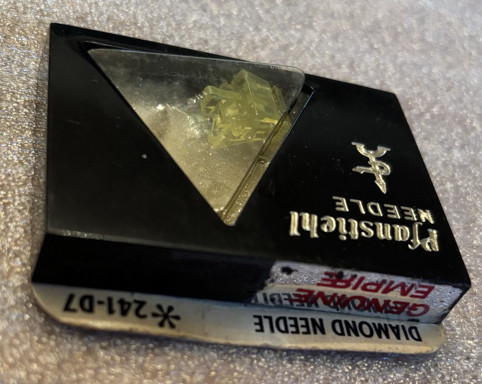 NOS Pfanstiehl 241-D7 Diamond Stylus Needle, Replaces EMPIRE S100S, Used In 100S