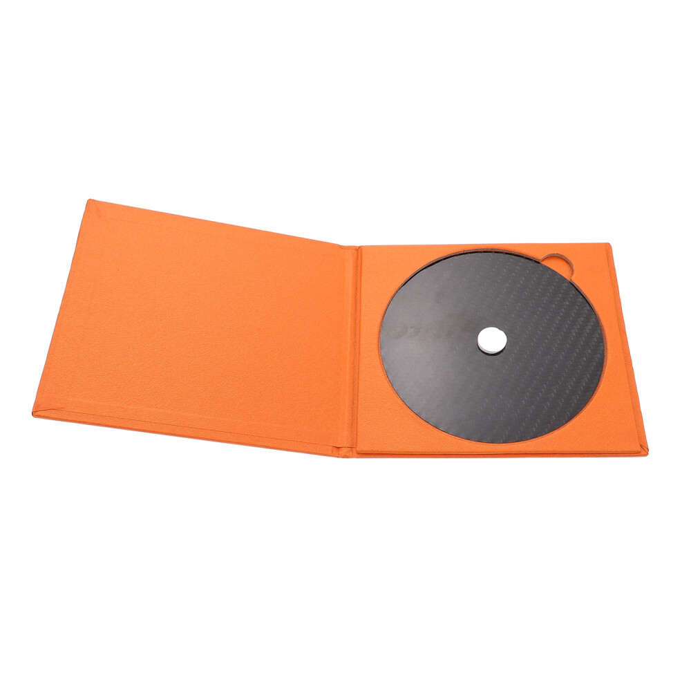 1Pc CF-CD.2 Carbon Fiber CD Platter Mat Compact Disc Tuning Cushion for Home