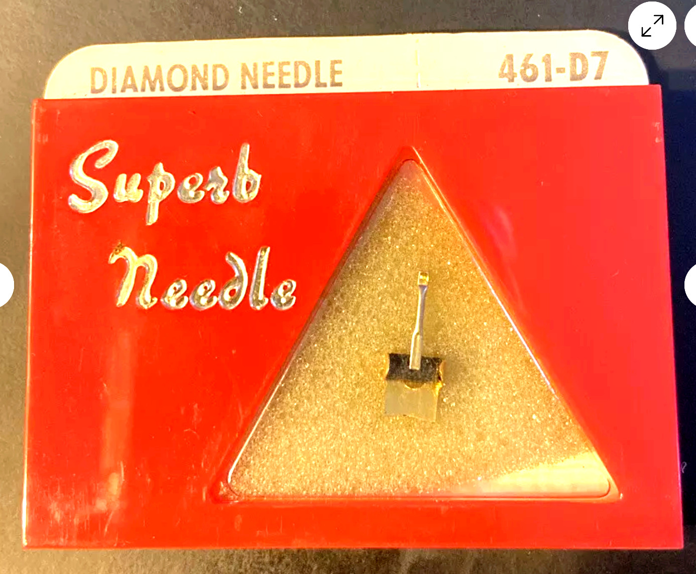 461-D7 PHONOGRAPH NEEDLE STYLUS for Euphonics U-1 U-2 U-4 Series 214 216