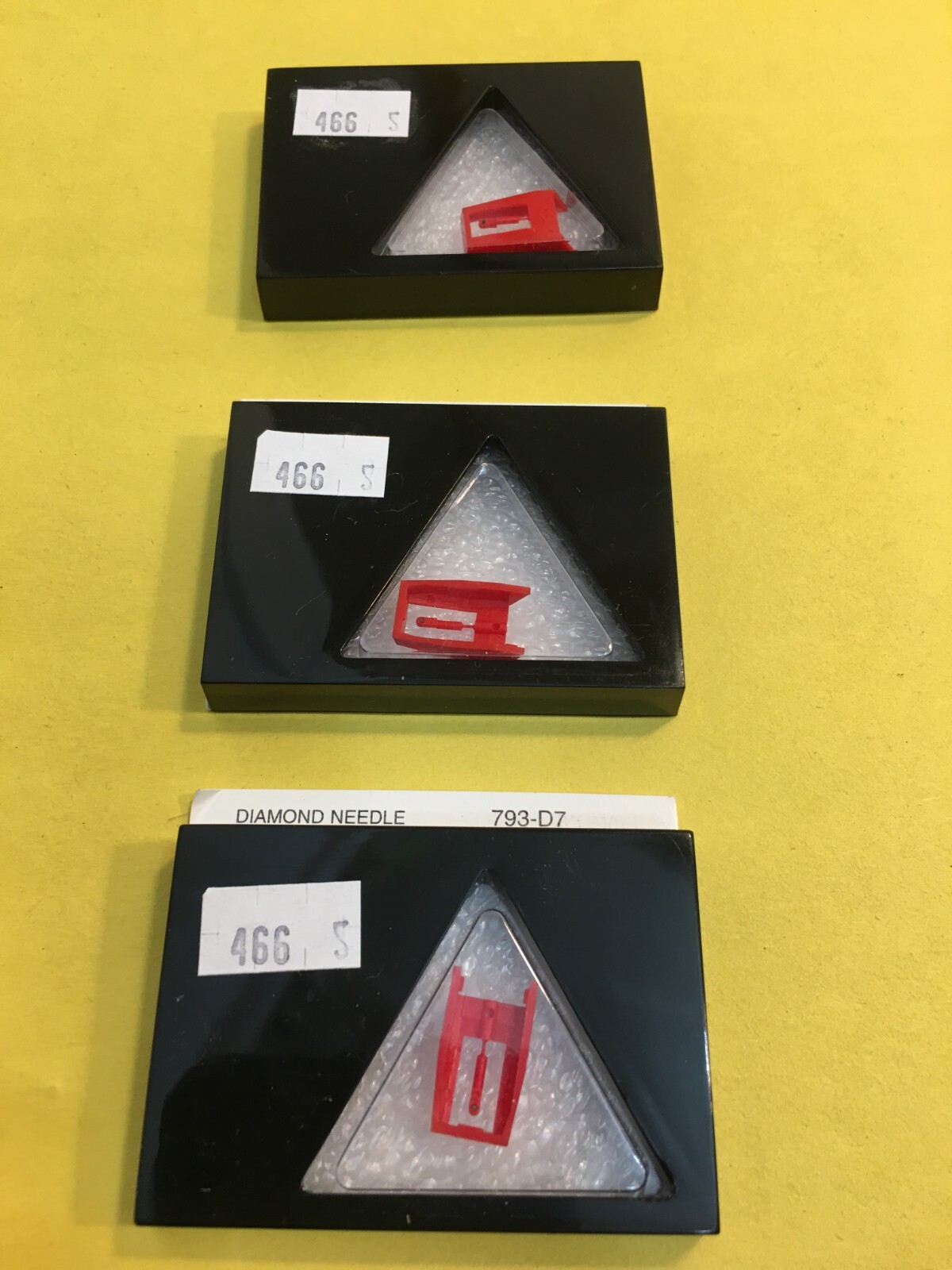 Original NOS Pfanstiehl Needle S793-D7 Fit MANY BRANDS INC/ CHUO Denshi LOT OF 3