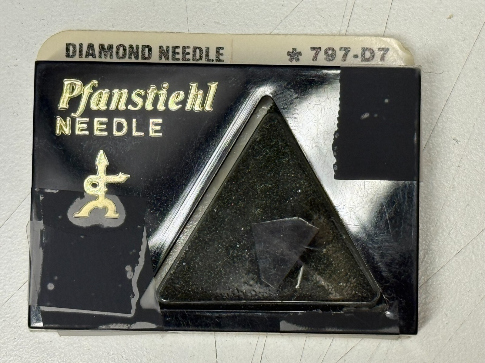 PFANSTIEHL ✱797-D7 DIAMOND NEEDLE FOR VINTAGE KENWOOD V50 CARATRIDGE STYLUS ONLY