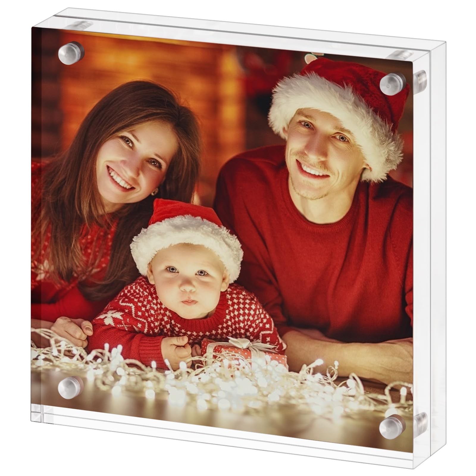 Boxalls 8×8 Acrylic Picture Frame, Clear 8 x 8 inch / 20 x 20 cm, 1 Pack