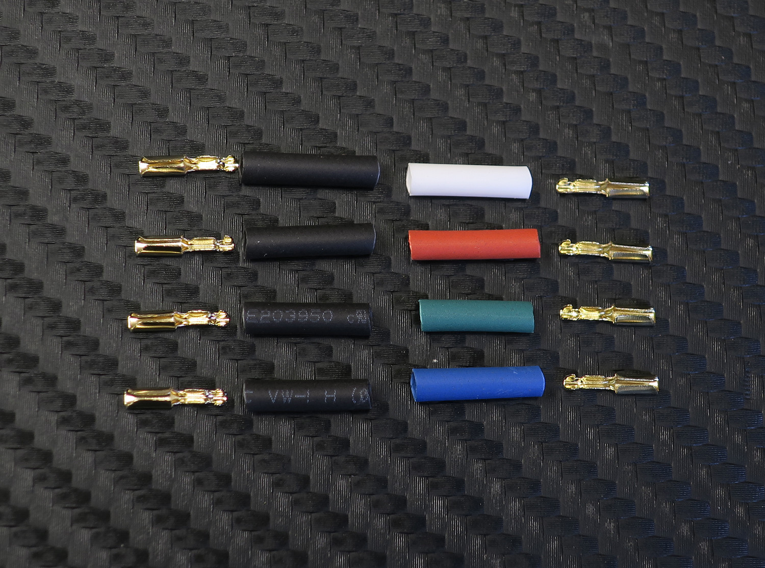 24K GOLD plated Sn-P bronze CARTRIDGE CONNECTOR CLIPS & TUBES