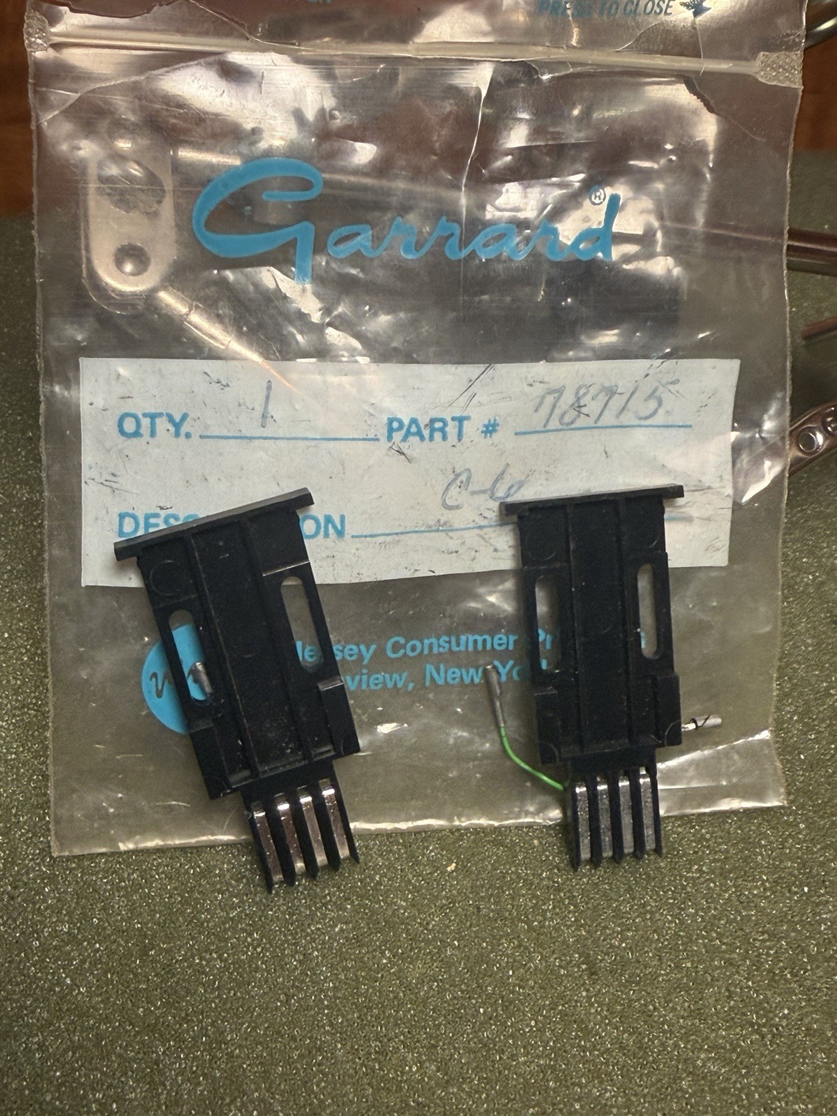 Garrard Turntable Replacement C-6 Carrier Sled GT55 PART # 78715