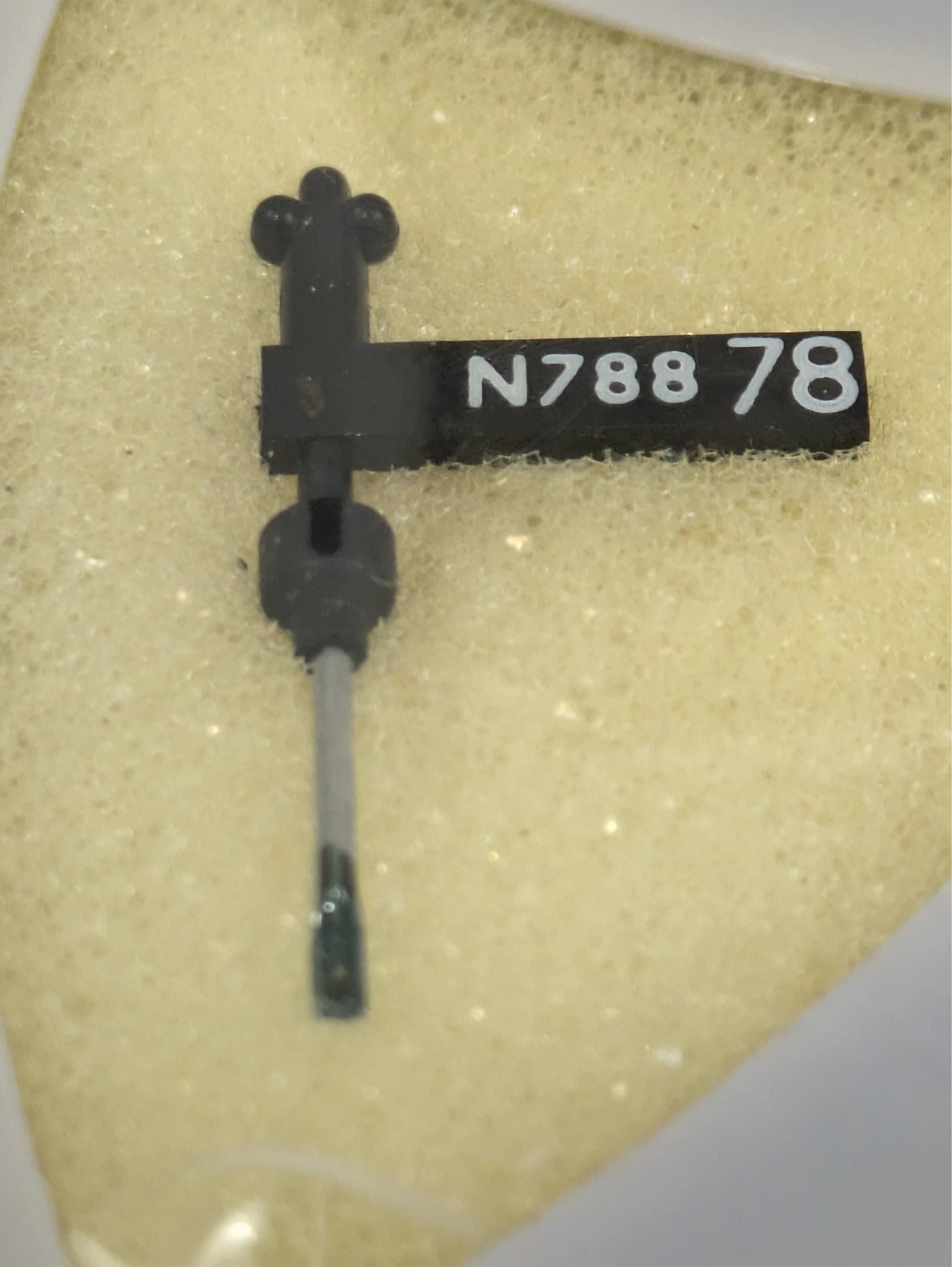 Astatic N788-93S Needle Record Player Stylus Tetrad 78 LP 0.7 mil Sapphire 3360