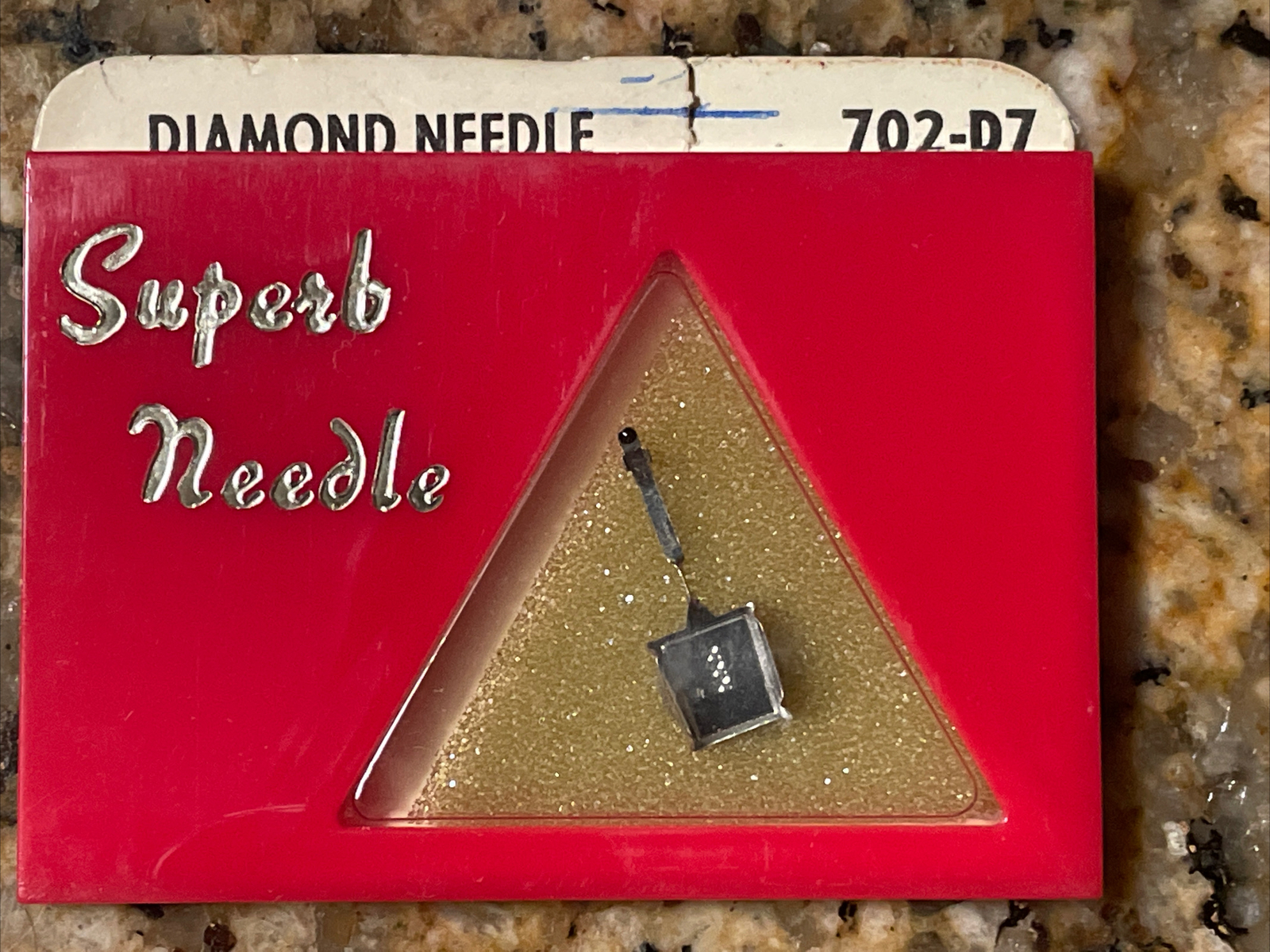 Superb / Pfanstiehl 702-D7 Diamond Stylus for Ronette SA-075 and Perpetuum-Ebner