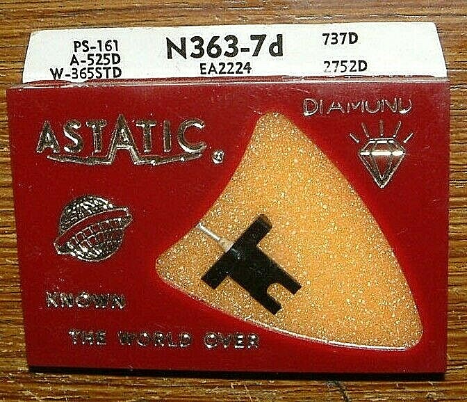 Stereo Record NEEDLE EV2752D for GE EA2224 C660 EA80X432, PS-161 N363-7d 511-D7