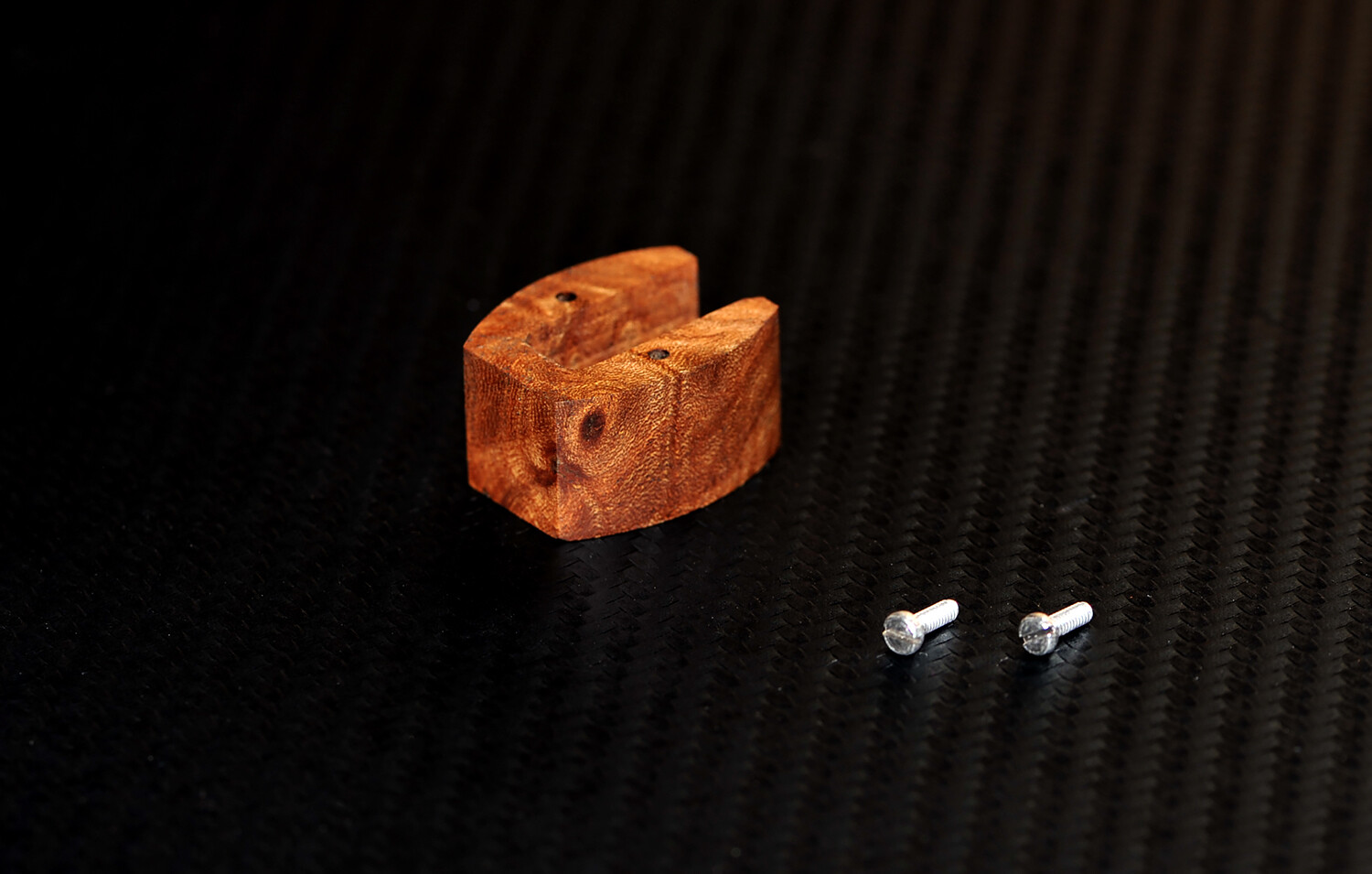 Custom-made Wood Body for SHURE M75 Series Cartridge Exclusive Carpathian Elm