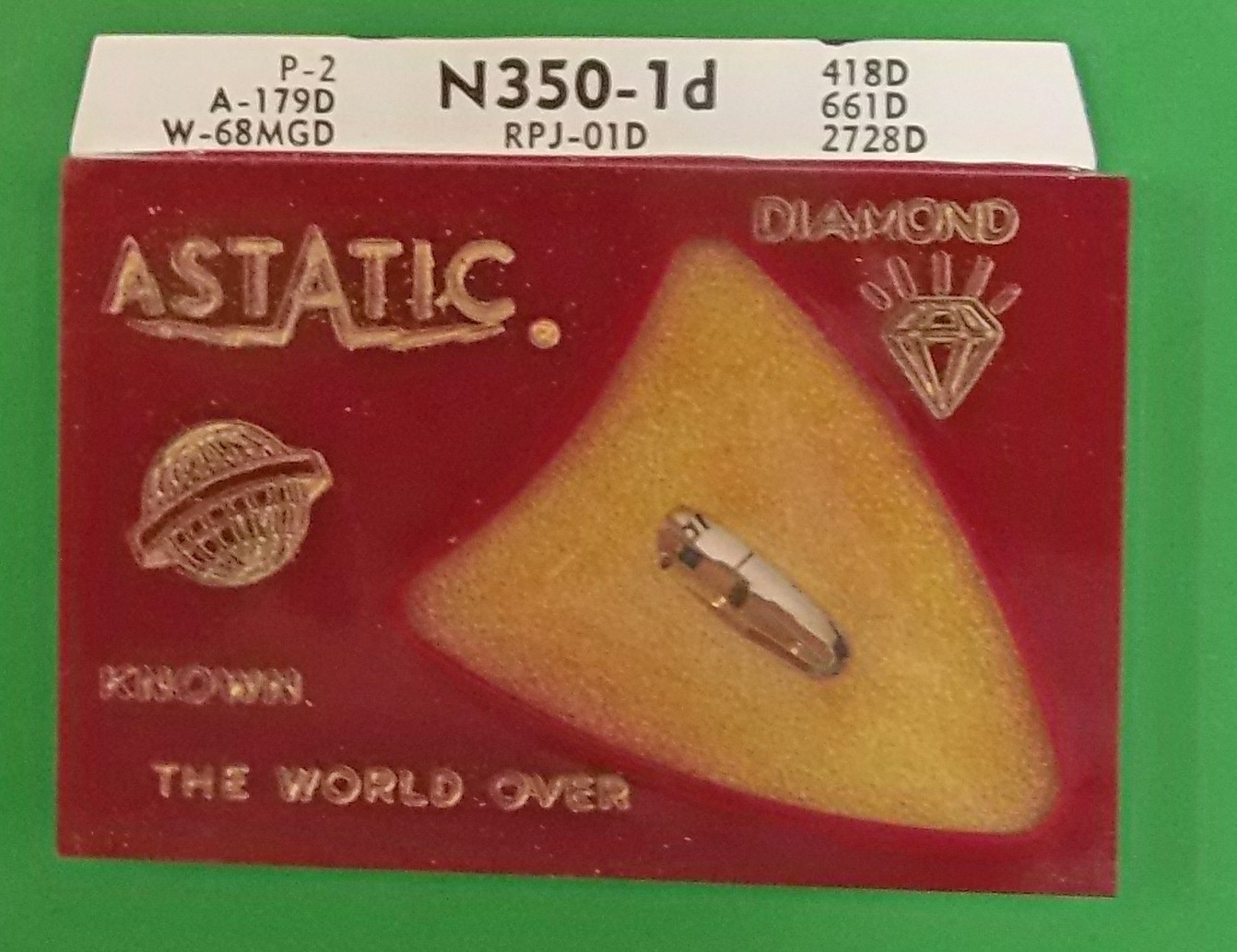 DIAMOND PHONOGRAPH RECORD PLAYER NEEDLE for GE TRIPLE PLAY RPX RPJ-01d 501-D1