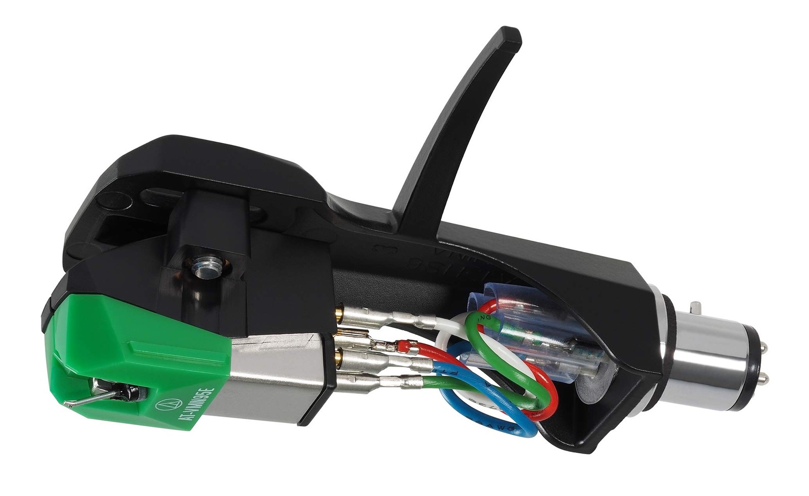 Audio-Technica AT-VM95E/H VM Cartridge with Headshell Elliptical Japan