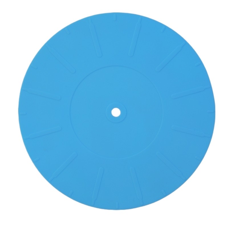 Turntables Records Player Pad for Phonographs Flat Silicone Mats Records Slipmat