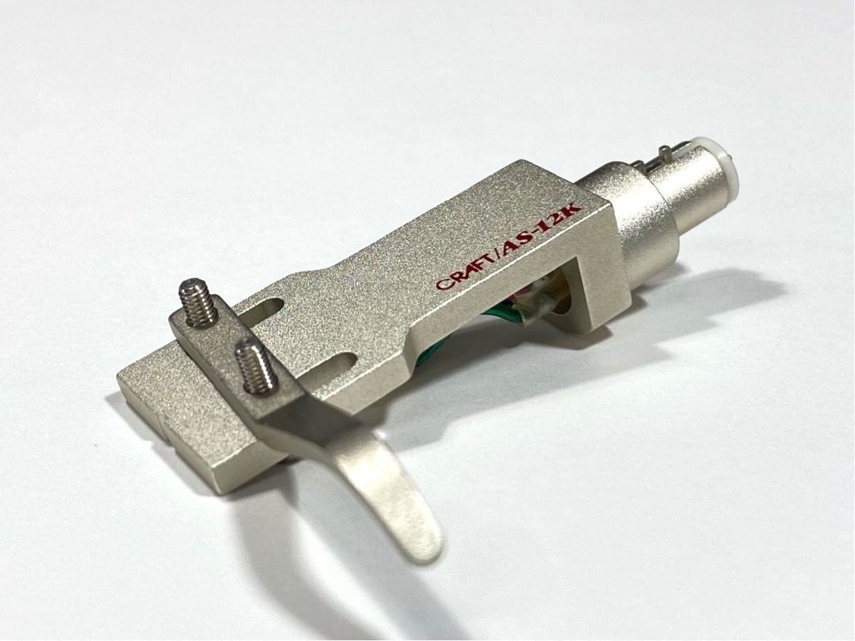 AUDIOCRAFT AS-12K Headshell Turntable Cartridge Shell 13g Tested ZH0TB00 1.0