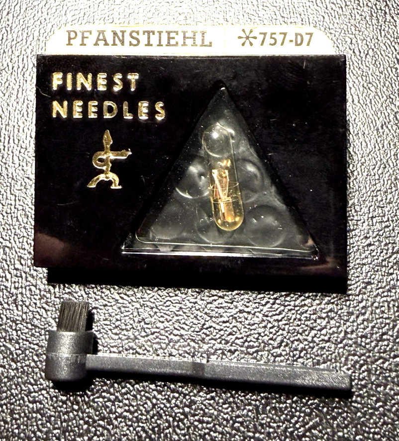 PFANSTIEHL 757-D7 SHURE N21D STYLUS FOR SHURE CARTS SEE LIST NOS + FREEBIE!!!