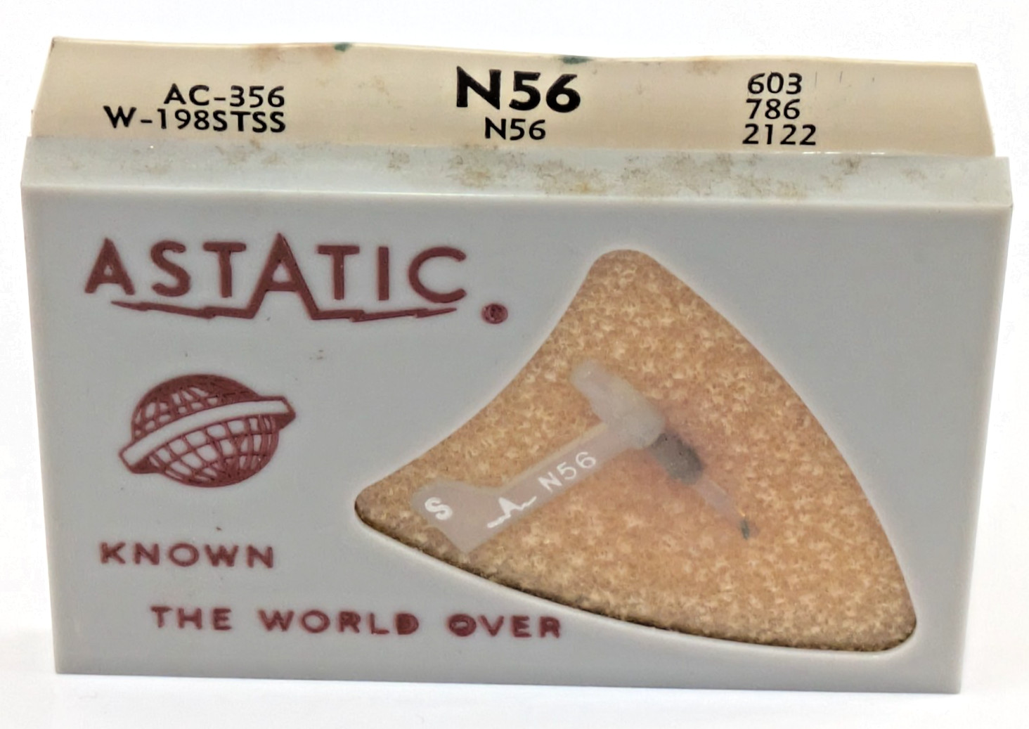Astatic N56 Needle Record Player Stylus 78 LP 0.7m AC-356 W-198STSS 603 786 2122